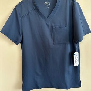 Koi Cureology Scrub Top in Navy